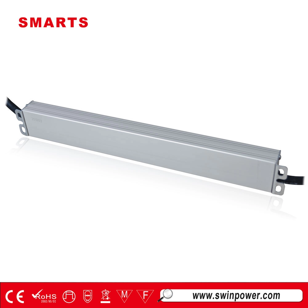 Ultradünner LED-Treiber für den Außenbereich, IP66, 12 V, 24 V, 36 V, 100 W, schlank für LED-Deckenleuchte