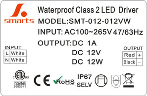 10 Watt 12 W LED-Treiber IP67 Mini-LED-Elektroniktreiber