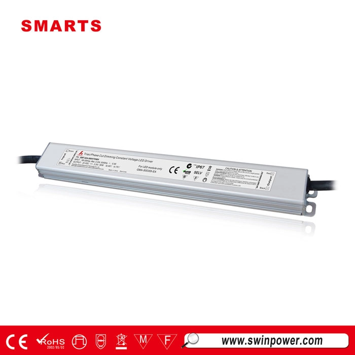 SAA Slim-Size-Triac-dimmbarer 24-V-60-W-LED-Treiber für LED-Flächenleuchten
