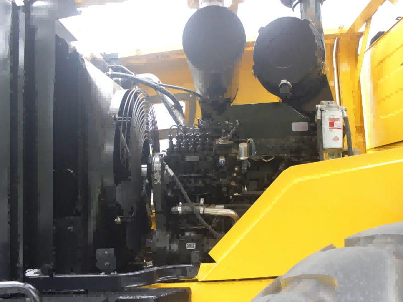 Baumaschinen 5-Tonnen-Frontend-Radlader für den Einsatz auf Bergbaustraßen