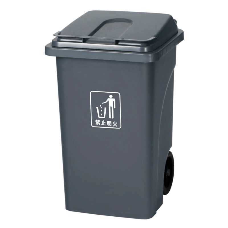 120 l gewerbliche Abfallbehälter aus Kunststoff