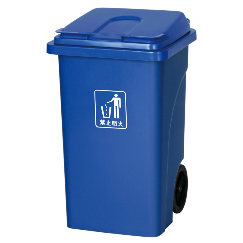 120 l gewerbliche Abfallbehälter aus Kunststoff