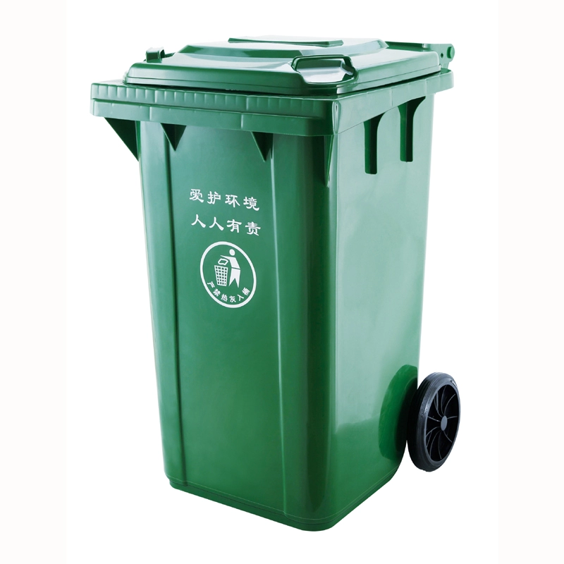 100-Liter-Mülleimer aus Kunststoff für den gewerblichen Gebrauch