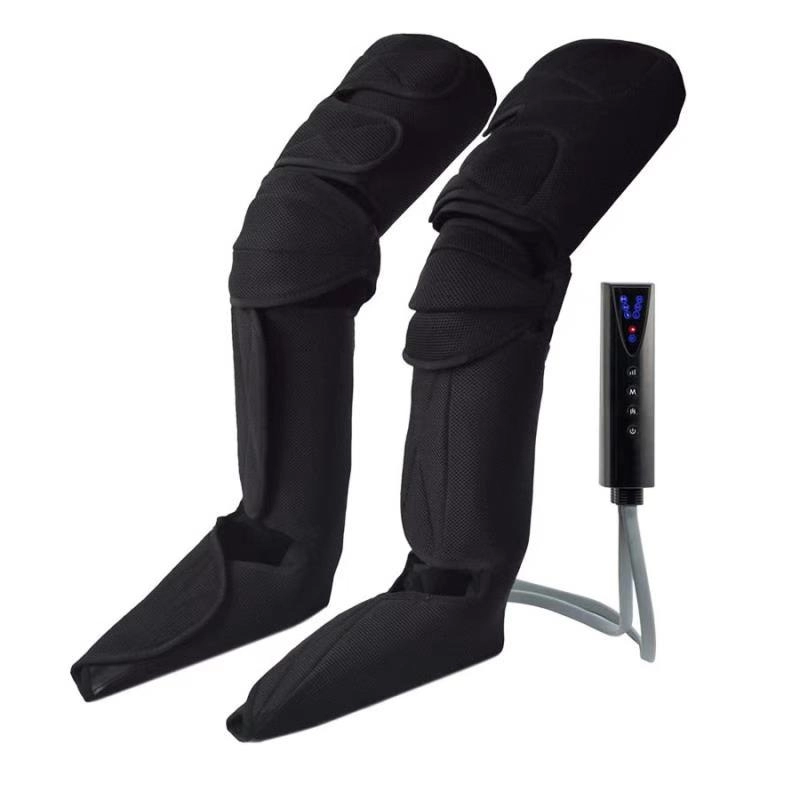 Luftkompressions-Fuß-, Waden-, Knie- und Beinmassagegerät mit Heizung