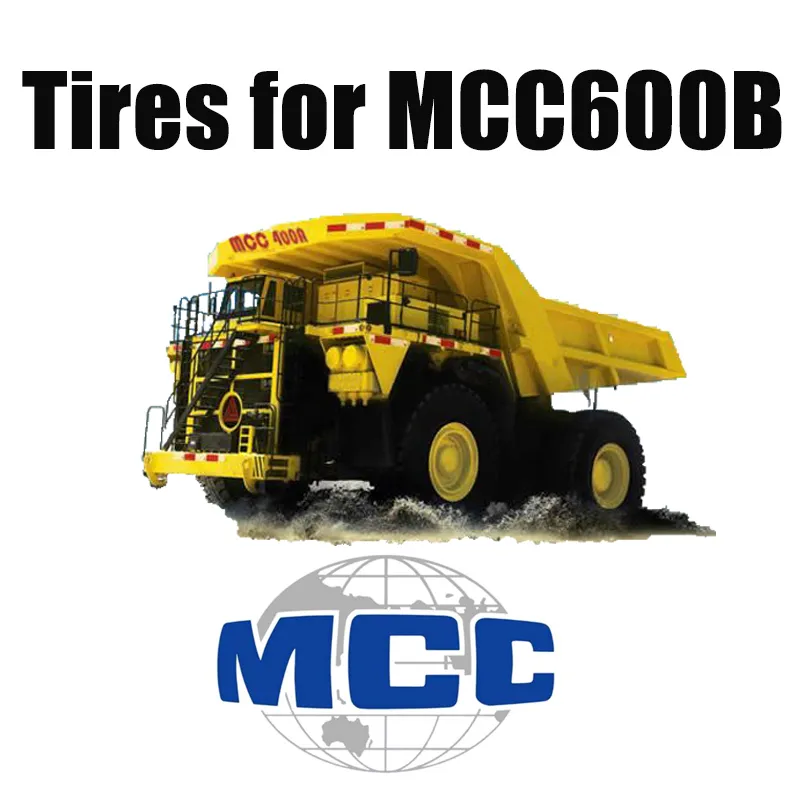 59/80R63 Die weltgrößten Bergbau-OTR-Reifen für starre Muldenkipper MCC600B