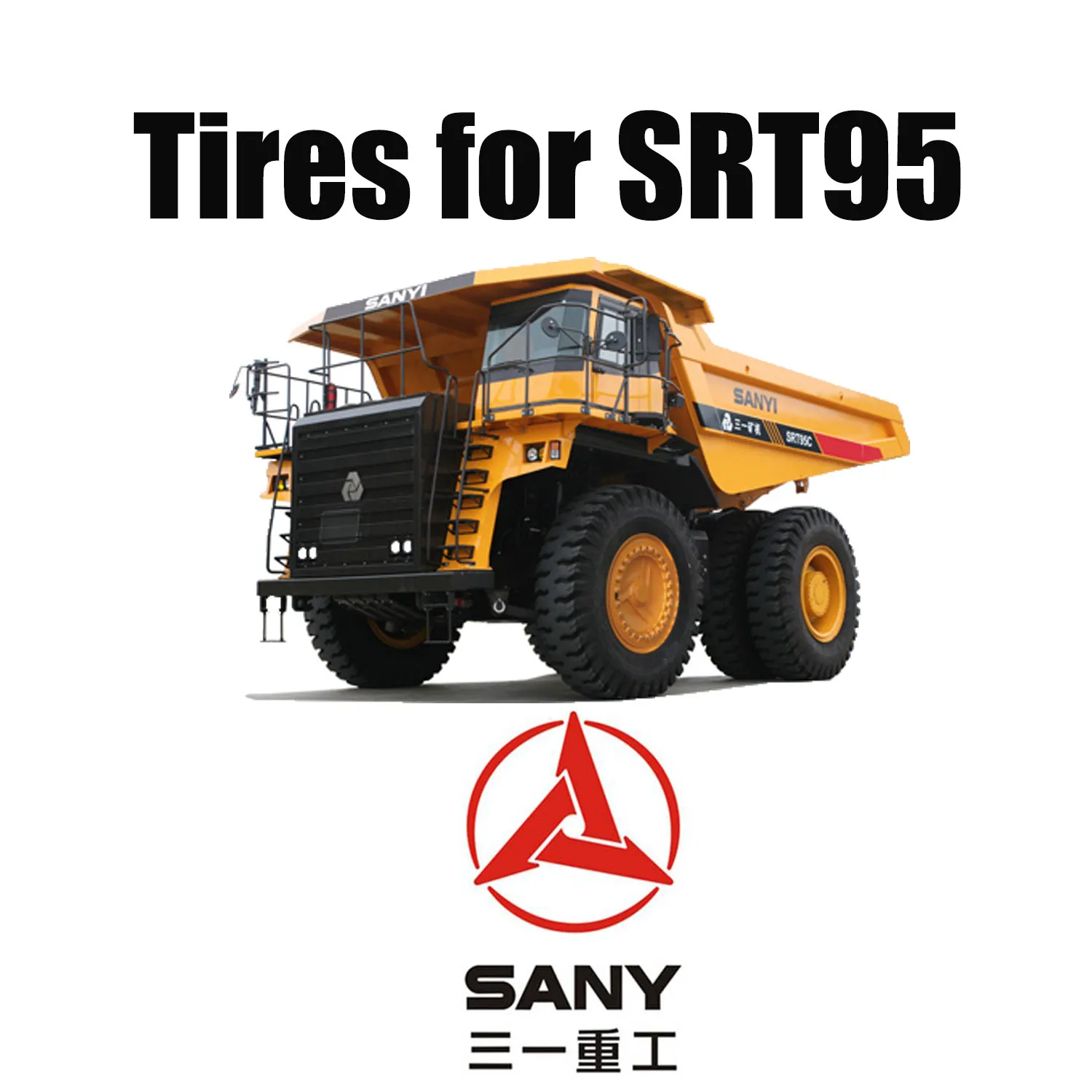Premium Quality Giant Earthmover Reifen 27.00R49 für Surface Mining Trucks SANY SRT95