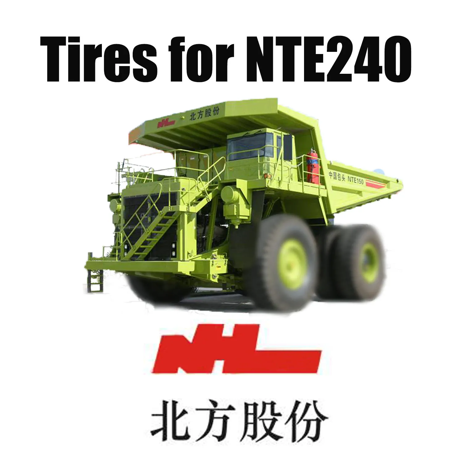 Schwerlasttransporter NTE 240 mit 46/90R57 Off-the-Road OTR-Reifen