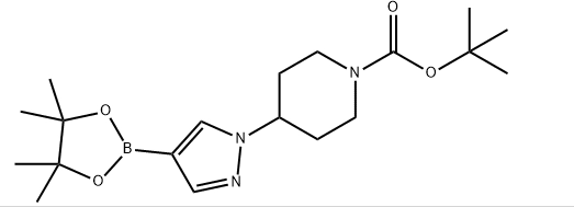 4-[4-(4,4,5,5-Tetramethyl-1,3,2-dioxaborolan-2-yl)-1H-pyrazol-1-yl]piperidin-1-carbonsäure-tert-butylester