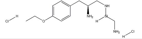 (S)-N1-(2-Aminoethyl)-3-(4-ethoxyphenyl)propan-1,2-diamin.3HCl