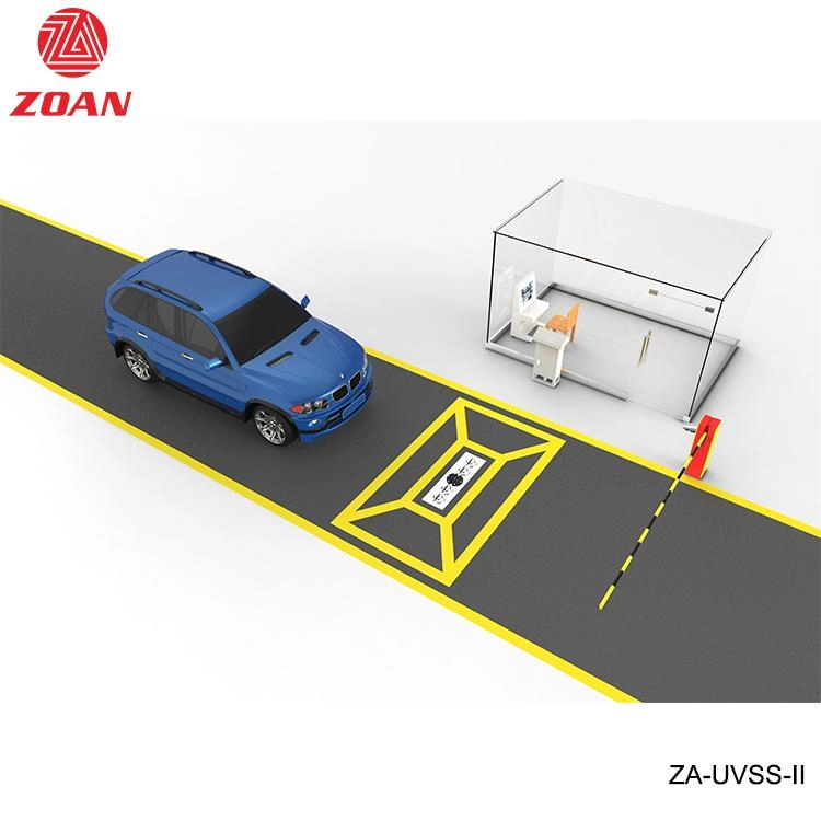 Festes Überwachungssystem unter dem Fahrzeug für die Straßensicherheit CCD-Linie ZA-UVSS-II