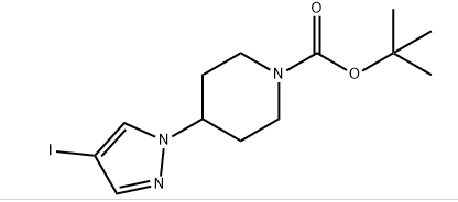 1-Piperidincarbonsäure, 4-(4-Iod-1H-pyrazol-1-yl)-, 1,1-Dimethylethylester