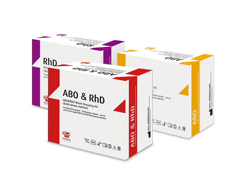 Blutgruppentest ABD/ABO/RhD