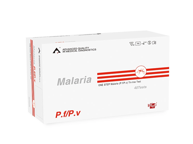 Einstufiger Malaria (Pf/Pv) Tri-Line-Test