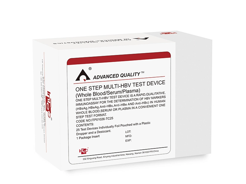 Einstufiges Multi-HBV-Testgerät