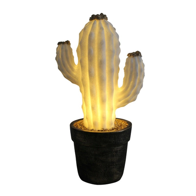 Sandstein-LED-Kaktus-Leuchten für den Außenbereich