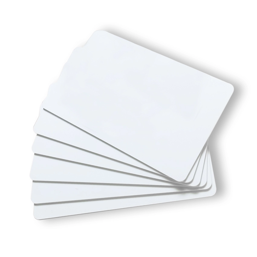Weiße 13,56 MHz leere cr80-Kunststoff-PVC-RFID-Smartcard