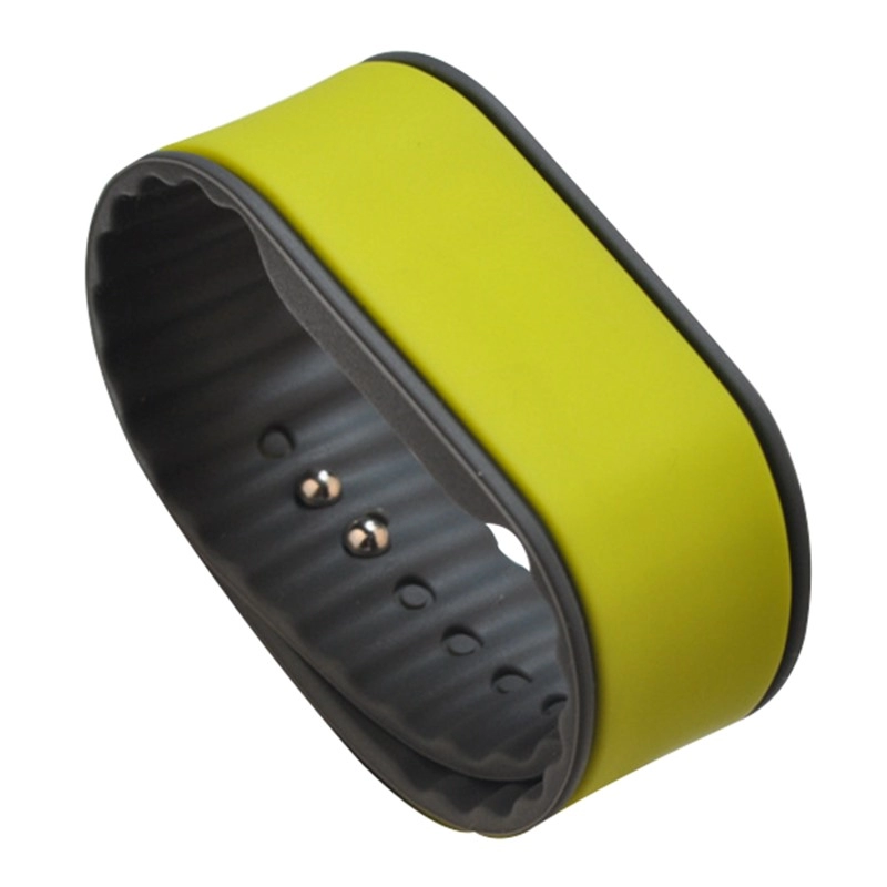 Zweifarbiges RFID-Silikonarmband für den Fitnessclub