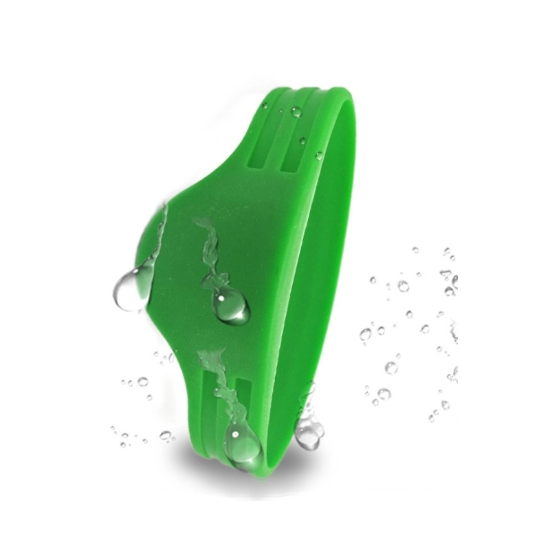 Wasserdichte Mifare 1k Silikon-Armbänder/Armbänder für Schwimmbäder/Zugangskontrolle
