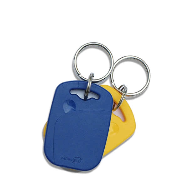 ABS-Material RFID-Schlüsselanhänger-Tag Langlebiger Schlüsselanhänger LF / HF ABS0001 Schlüsselanhänger-Tag