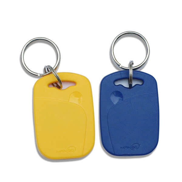 ABS-Material RFID-Schlüsselanhänger-Tag Langlebiger Schlüsselanhänger LF / HF ABS0001 Schlüsselanhänger-Tag