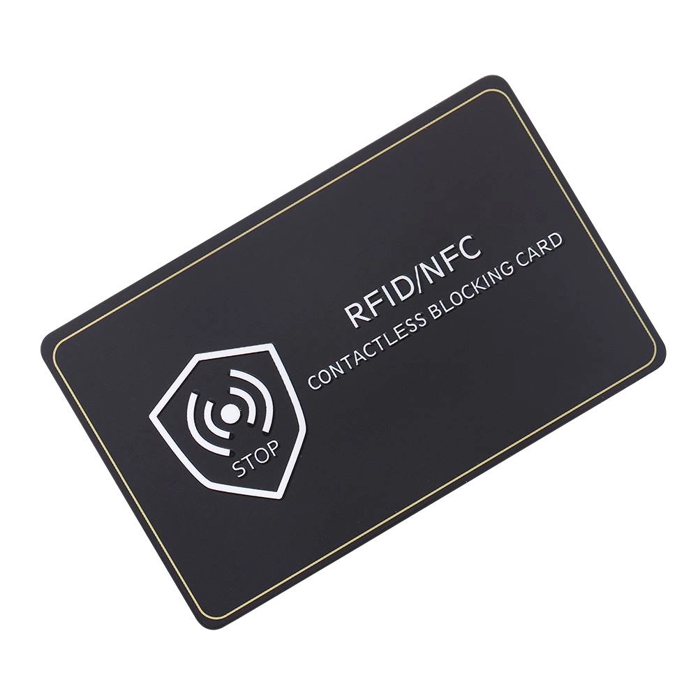 RFID 13,56 MHz NFC-Sperrkarten Jamming-Karten für Kreditkarten Bankkarten