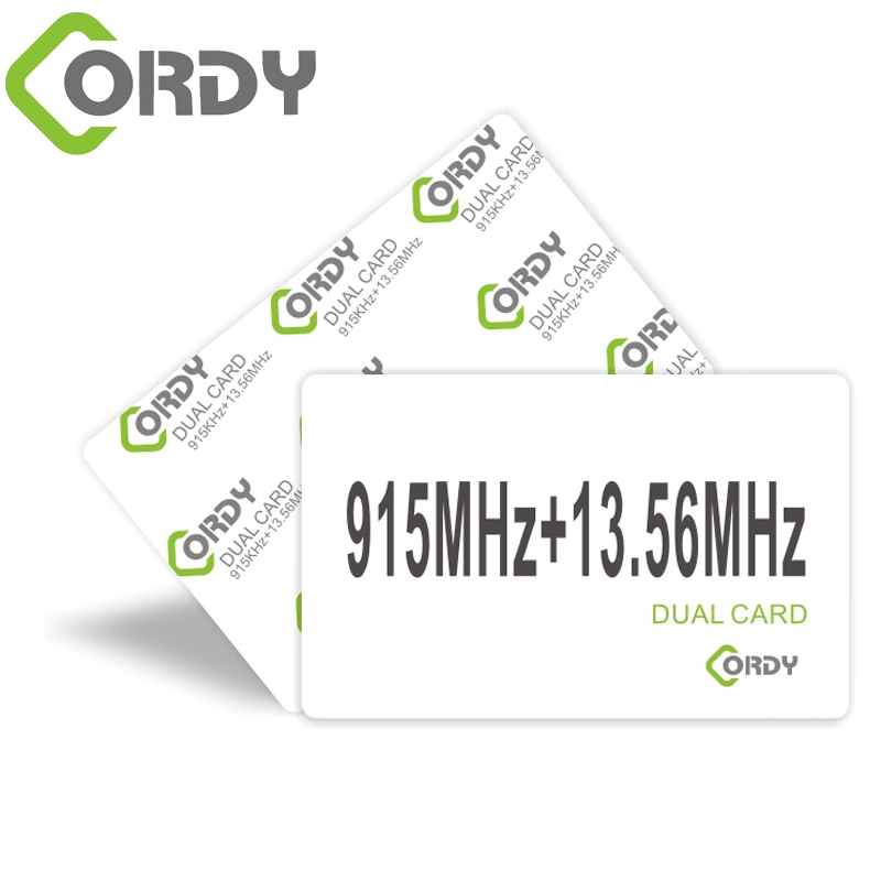 RFID-Zweifrequenzkarte 13,56 MHz + 915 MHz 1k + Alien Higgs3