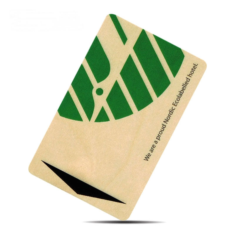 Umweltfreundliche RFID-Holzkarten mit Mifare Plus werden für die Zugangskontrolle von Luxushotels geliefert
