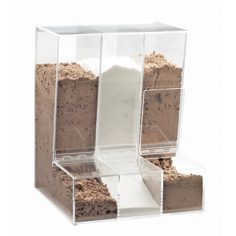Moderne Vorratsbehälter für Lebensmittel, Acryl, Plexiglas, Süßigkeiten-Aufbewahrungsbox