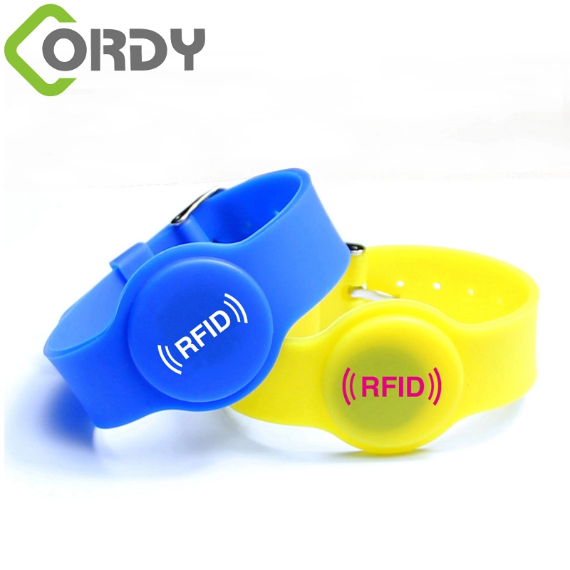 13,56 MHz HF-Silikon-RFID-Armband RFID-Armband für Schwimmbäder