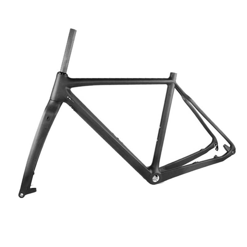 leichtes Carbon Cyclocross Rahmenset mit Scheibenbremsen Fahrradrahmen