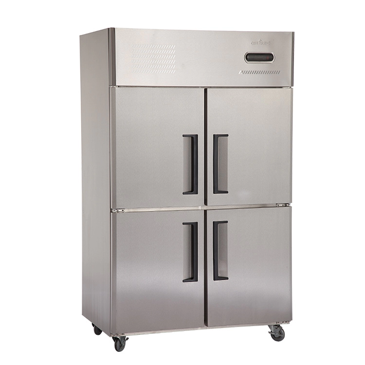 1.0LG 4 Door Commercial Reach in Küchenkühlschrank mit Gefrierfach für Restaurant
