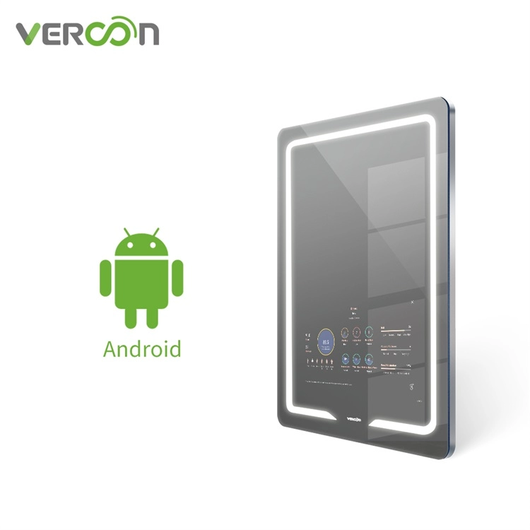 Vercon Espejos Inteligentes Android Touchscreen Smart Badspiegel TV Magic Mirror in Estate