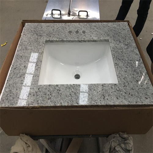 Badezimmer-Waschtischplatte aus weißem Kashimir-Granit
