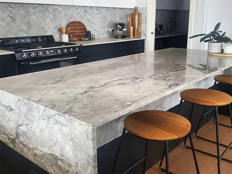 Grey Quartzite Countertops