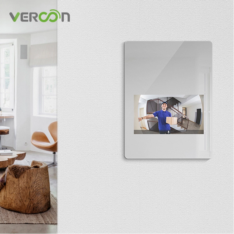 Vercon 10,1 Zoll Smart Home Sicherheitsspiegel mit Monitor