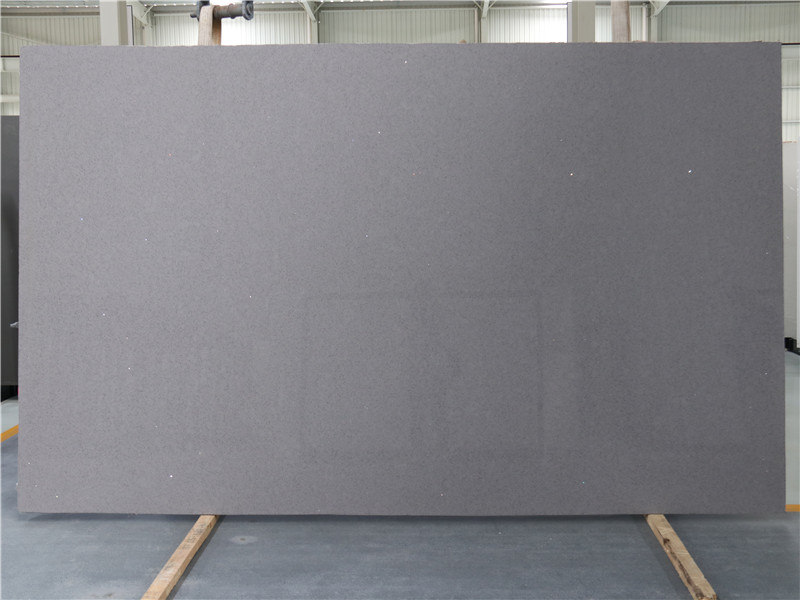 Grey Engineer Quartz Slab