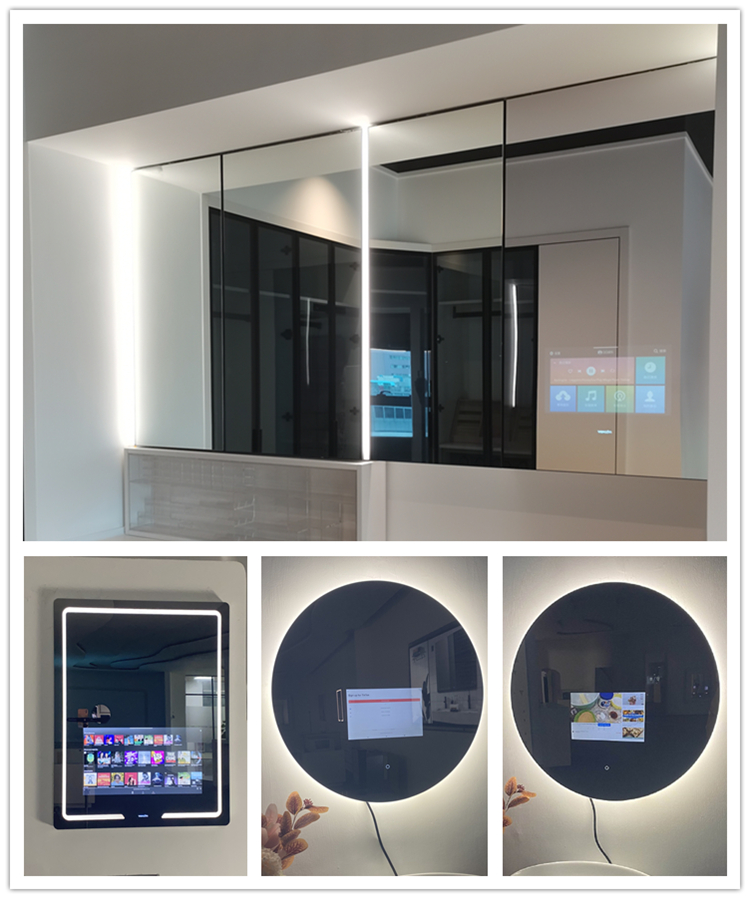 Touchscreen-Spiegel für Badezimmer