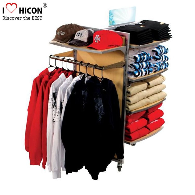 Stand Out Merchandising Boutique Retail Floor Clothing Display Racks