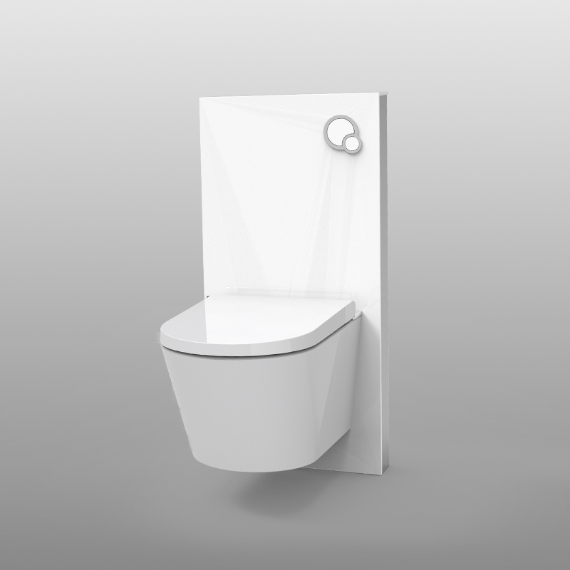 white color Cabinet cistern