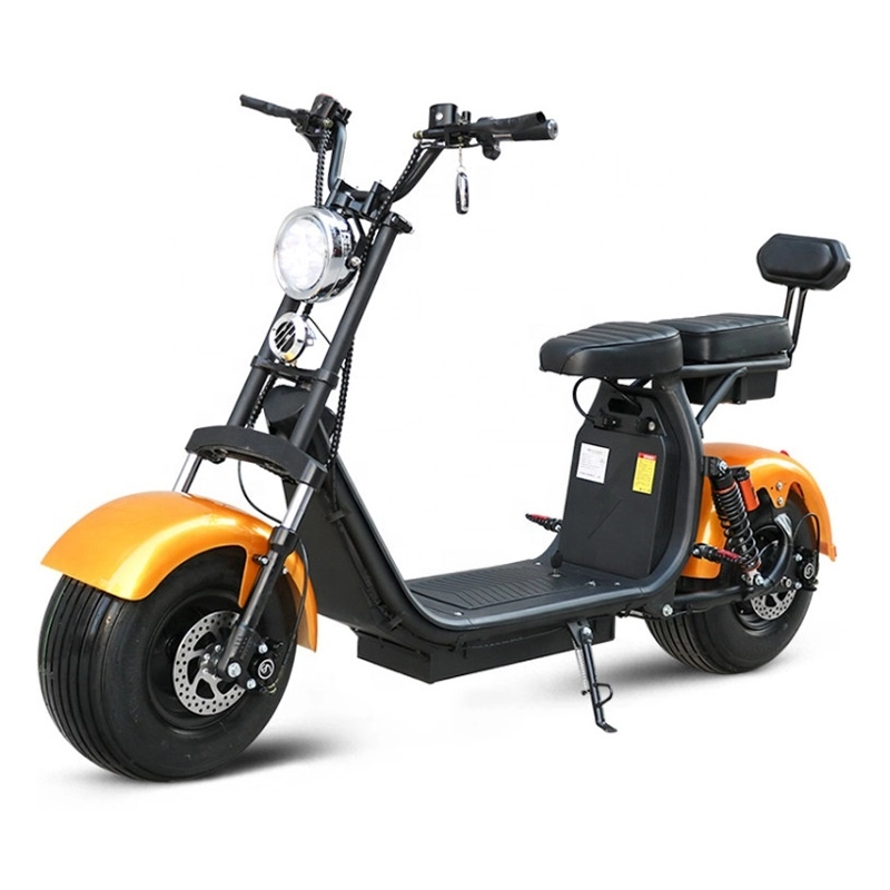Bester Preis 1500w Scooter 45kmh Höchstgeschwindigkeit Elektro Citycoco erwachsenes Modeprodukt citicoco 2 großer fetter Reifen