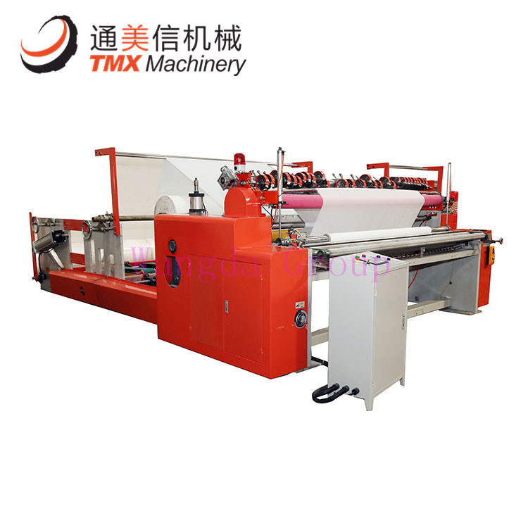 Maxi Roll Rewinding and Slitting Machine