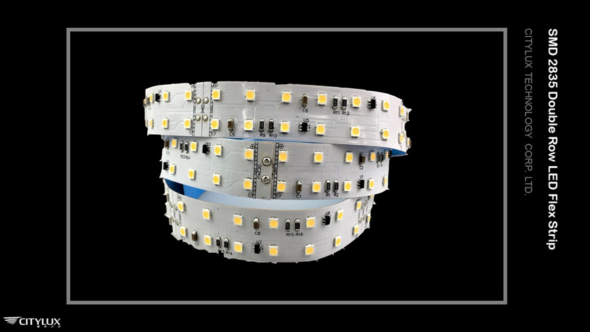 High CRI SMD 2835 Double Row LED Flex Strip