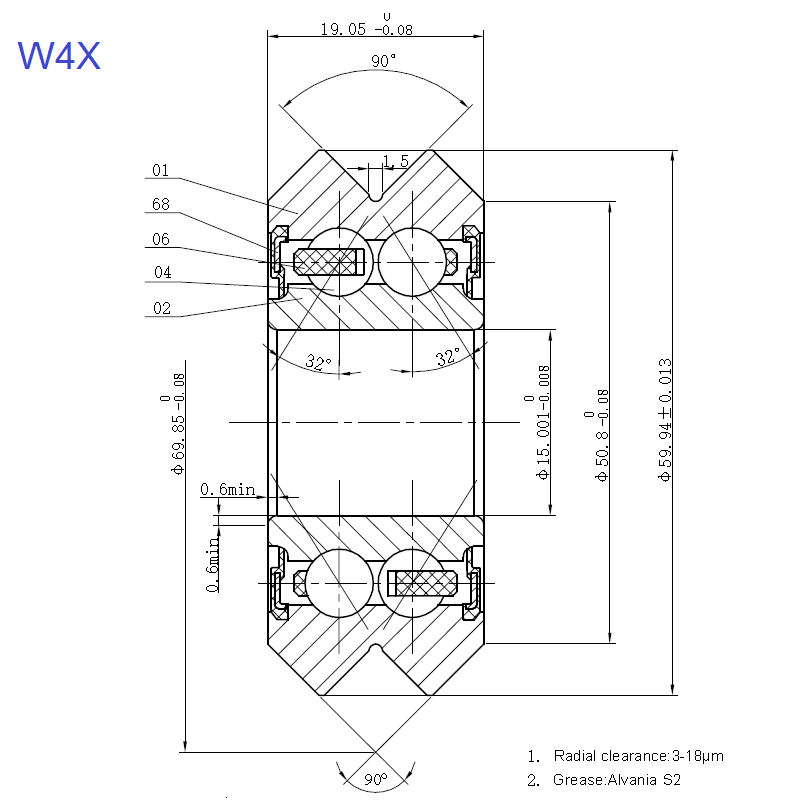 RM4 Bearing 