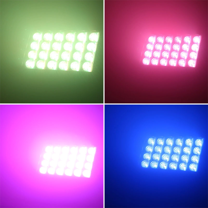 24X10W LED-RGBW-Flutlicht