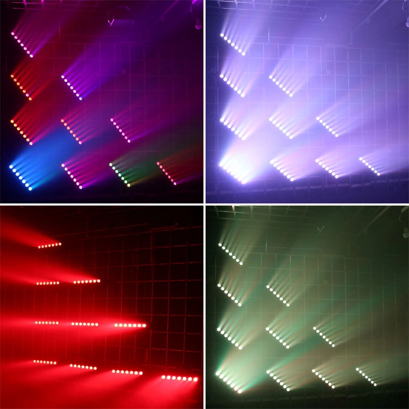 7X40W Pixel LED Bar Beam Moving Head Light mit LED RGB Ring