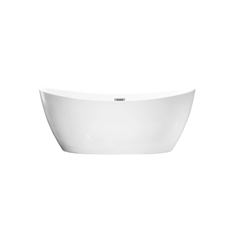 Badezimmer-Acryl-weiße ovale freistehende Badewanne