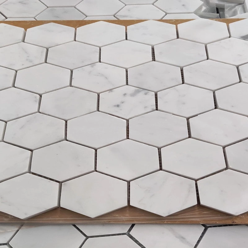 Hexagon-Mosaik-Fliesen