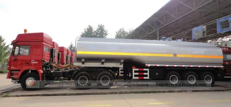 3 Achsen Fuel Tank Trailer 40000 Liter Ölsattelanhänger