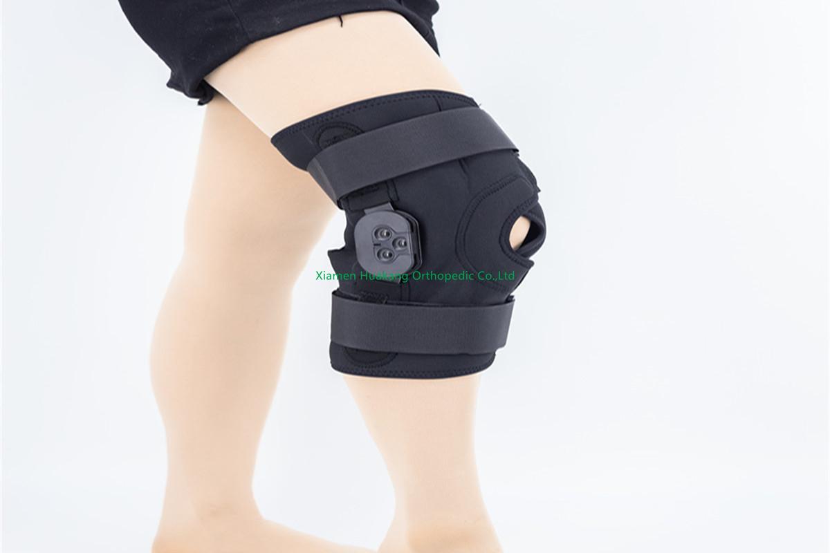 Aluminum hinged Knee Support braces