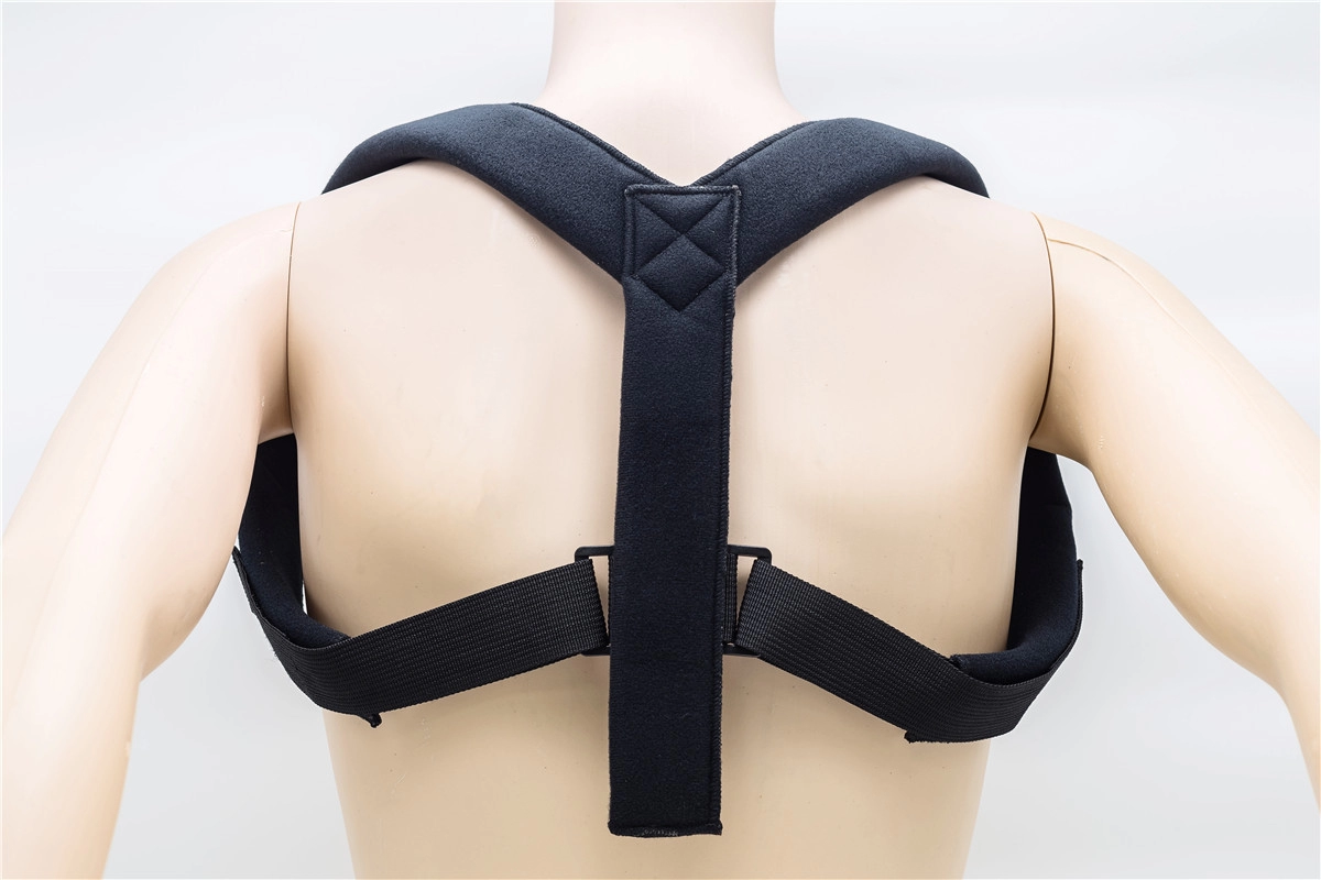 Verstellbare Schlüsselbeinstütze obere Wirbelsäulen-Rücken-Schlüsselbein-Gurtstreben für Haltungskorrektor